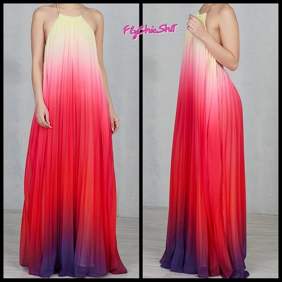 Shaunie Ombre Maxi Dress - Picture 2 of 4